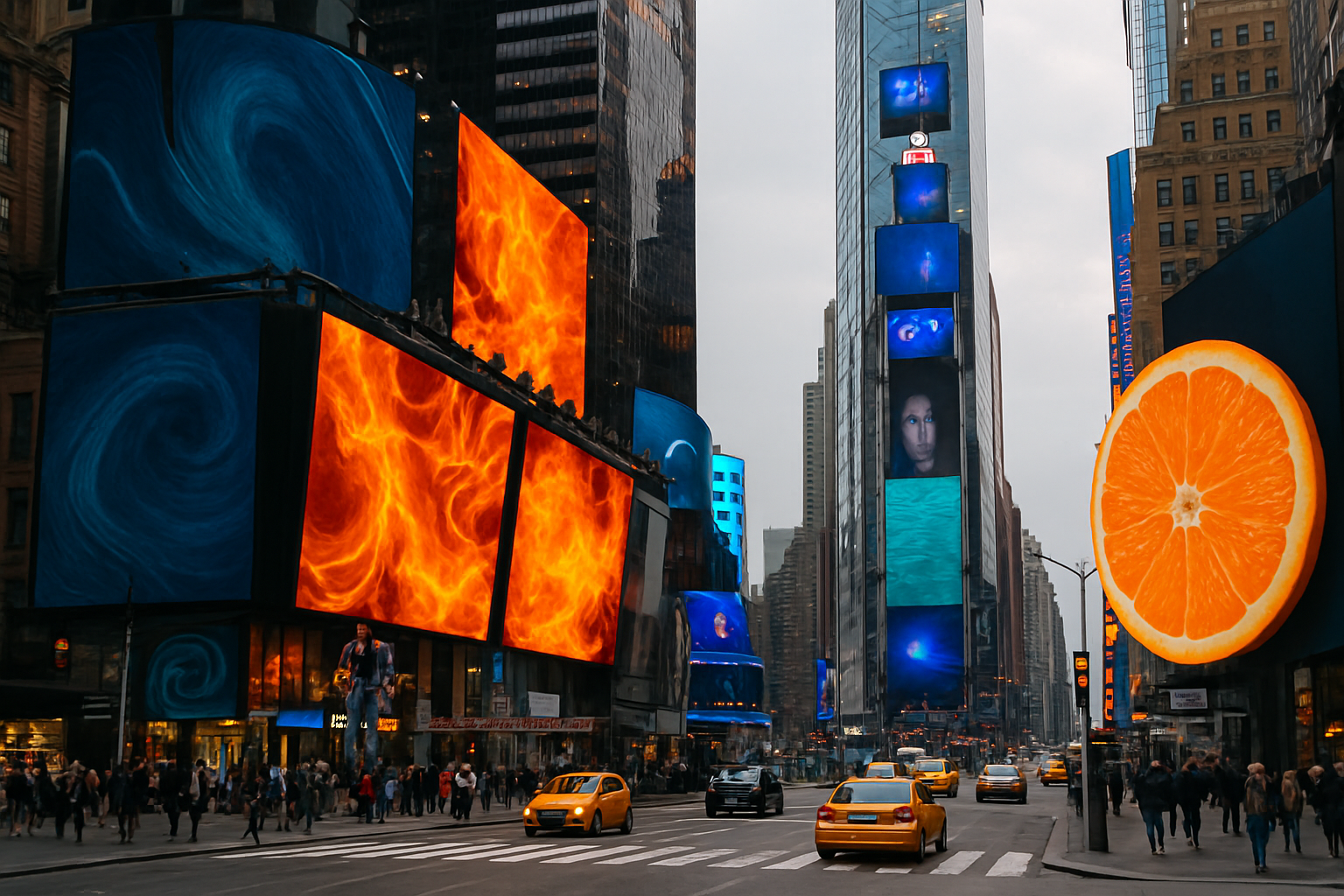 Times Square Dooh